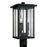 Capital Lighting Barrett 3 Light Post Lantern, Black/Antiqued - 943835BK