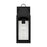 Capital Lighting Burton 1 Light 6" Outdoor Wall Lantern, Medium, Bk