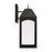 Capital Lighting Burton 1 Light Outdoor Wall Lantern, Black