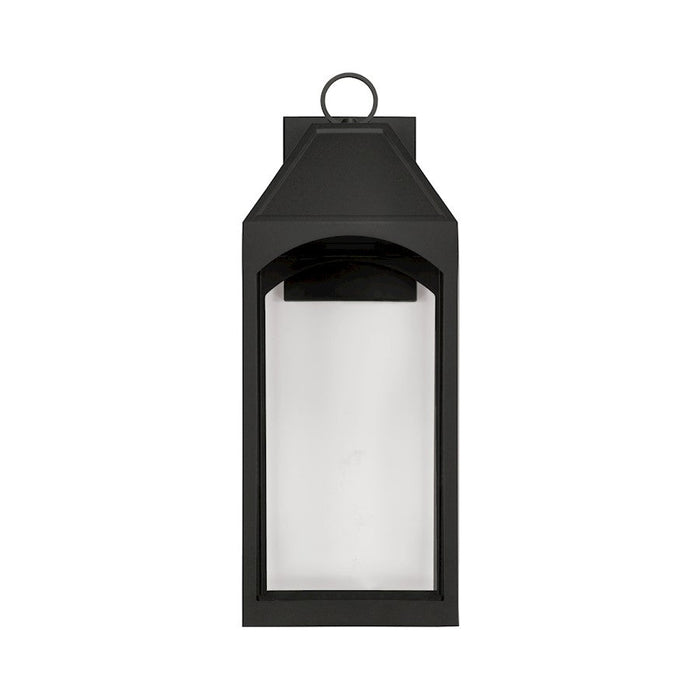 Capital Lighting Burton 1 Light Outdoor Wall Lantern, Black