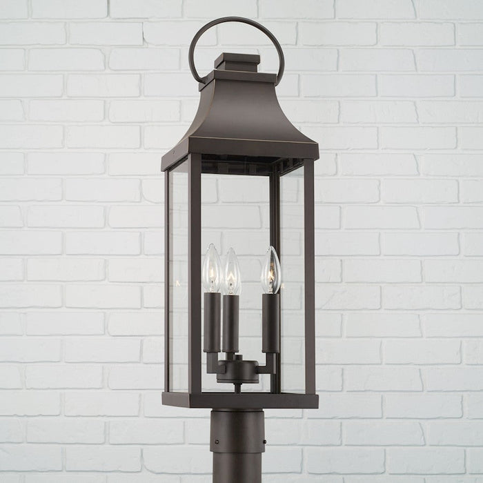 Capital Lighting Bradford 3 Light Outdoor Post-Lantern