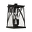 Capital Lighting Marshall 4 Light Outdoor Wall Lantern, Black/Clear - 946541BK