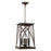 Capital Lighting Marshall 4 Light Outdoor Hanging Lantern, Bronze - 946542OZ