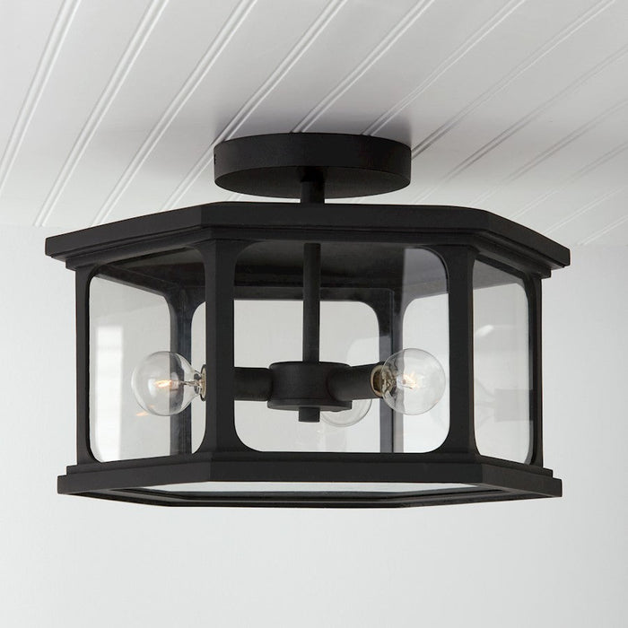 Capital Lighting Walton 3 Light Outdoor Semi Flush