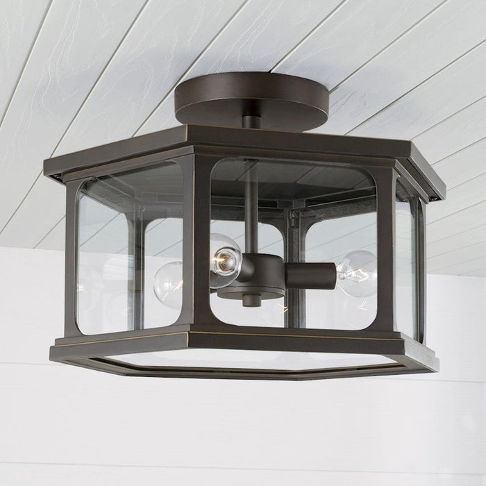 Capital Lighting Walton 3 Light Outdoor Semi Flush