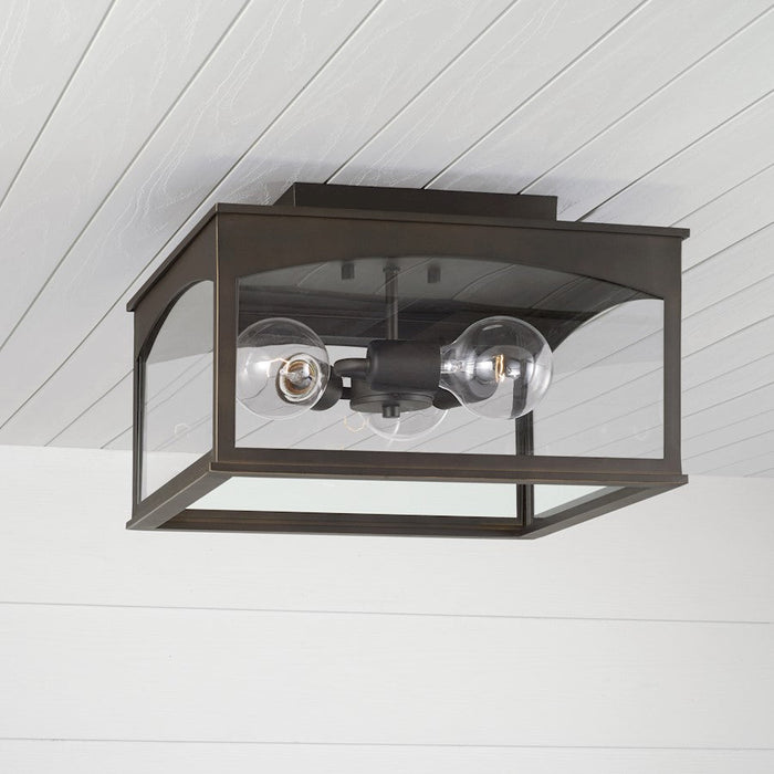 Capital Lighting Burton 3 Light Outdoor Flush