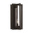 Capital Lighting Kent 1 Light Outdoor Wall Lantern, Black/Clear - 948211BK