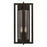 Capital Lighting Kent Outdoor Wall Lantern, Black/Clear