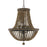 Austin Allen & Co. Handley 6-Light Chandelier, Tobacco - 9A121A