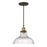 Austin Allen & Co. 1-Light Pendant, Bronze and Brass - 9A137A