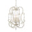 Austin Allen & Co. Chloe 4-Light Chandelier, French White - 9B233A