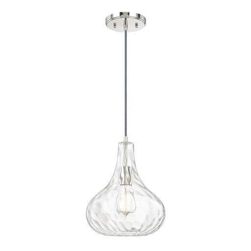 Austin Allen & Co. 1-Light 11.5" Pendant, Polished Nickel - 9B239A