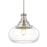 Austin Allen & Co. 1-Light 15.25" Pendant, Brushed Nickel - 9B273A