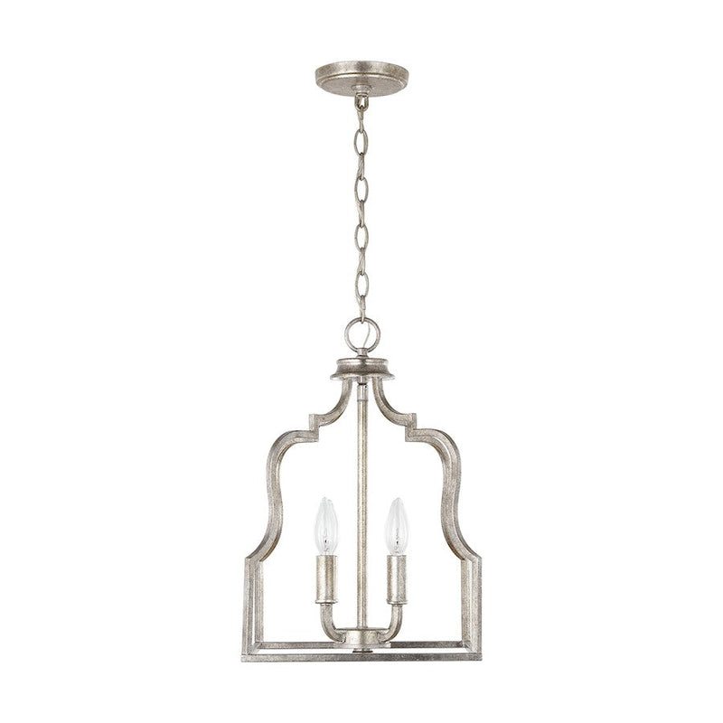 Austin Allen & Co. 4-Light Pendant, Antique Silver - 9D289A