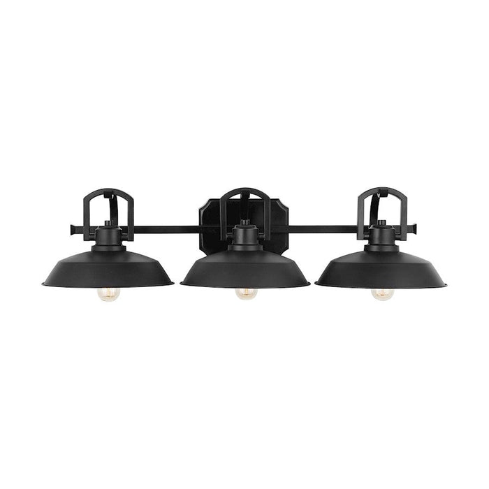 Austin Allen & Co Henderson 3 Light Bath Vanity, Matte Black