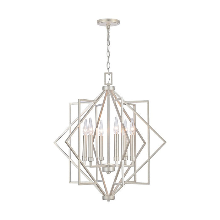 Austin Allen & Co Quinten 6 Light Pendant, Winter Gold