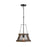 Austin Allen & Co Lagmore 1 Light Pendant, Zinc/Wood