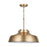 Austin Allen & Co. Oakwood 1-Light Pendant, Aged Brass - 9D328A