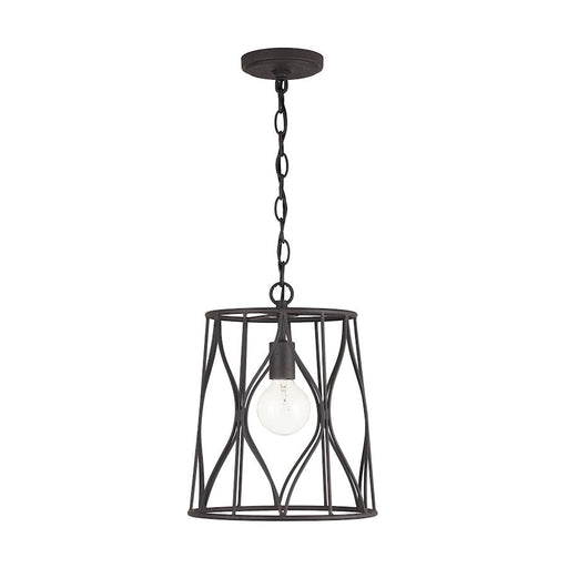 Austin Allen & Co. 1-Light Pendant, Rustic Iron - 9F368A