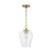 Austin Allen & Co. Verret 1-Light Pendant, Aged Brass - 9F376A