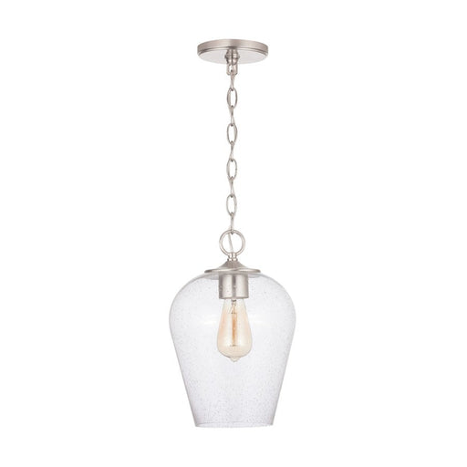 Austin Allen & Co. Verret 1-Light Pendant, Brushed Nickel - 9F377A
