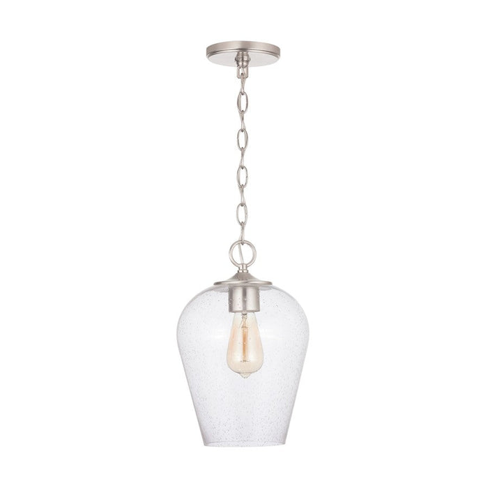 Austin Allen & Co. Verret 1-Light Pendant, Brushed Nickel - 9F377A