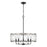 Austin Allen & Co. Madeline 4-Light Pendant, Black Tie - AA1003BT