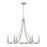 Austin Allen & Co. 6-Light Chandelier, Brushed Nickel - AA1005BN