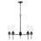 Austin Allen & Co. 5-Light Chandelier, Matte Black - AA1017MB