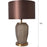 Carro Lola 1 Light 23" Table Lamp/Single, Apricot/Brown