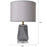 Carro Kala Little 1 Light 24" Table Lamp/Single, Smoke Grey/Grey