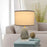 Carro Kala Little 1 Light 24" Table Lamp/Single, Smoke Grey/Grey