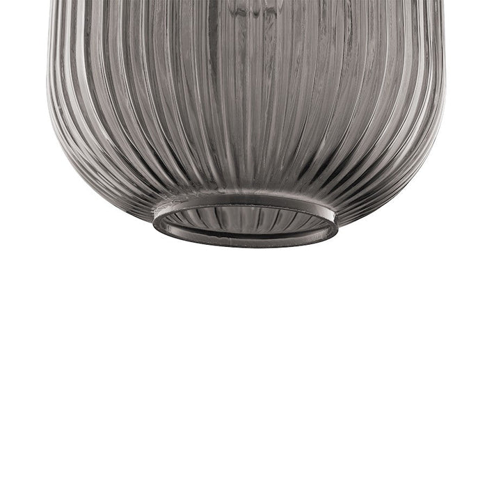 Carro Circulus Ribbed Glass Pendant