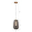 Carro Circulus Ribbed Glass Pendant