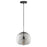 Carro Karina Glass Globe Pendant, Smoke Gray - VP-G1008011A2