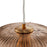 Carro Circulus Big Ribbed Glass Pendant