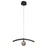 Carro Camden Glass Creative LED Pendant, Smoke Gray/Smoke Grey