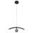 Carro Camden Glass Creative LED Pendant, Smoke Gray/Smoke Grey