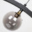 Carro Camden Glass Creative LED Pendant, Smoke Gray/Smoke Grey