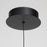 Carro Camden Glass Creative LED Pendant, Smoke Gray/Smoke Grey