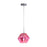 Carro Pegase Jewel Tone Glass Pendant, Pink Tourmaline/Pink - VP-G2619011A5