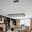 Carro Palermo LED Pendant, Matte Black/Matte Black