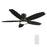 Carro Granville 48" Ceiling Fan/Remote/Light Kit, Black - VS485Q5-L12-B2-1-FM