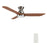 Carro Jaaron 52" Ceiling Fan/Remote/Light Kit