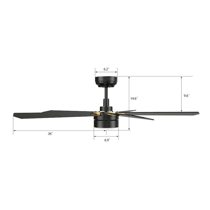 Carro Tarrasa 52" Ceiling Fan/Remote/Light Kit