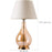 Carro Mawar 1 Light 25" Table Lamp/Single, Gold/Beige