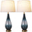 Carro Lola 1 Light 28" Table Lamp, Set of 2, Dark Green/White - VT-G28062A1