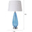 Carro Manolya 1 Light 28" Table Lamp, Set Of 2, Blue/White