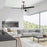 Carro Raiden 52" Wifi Ceiling Fan/LED Light Kit