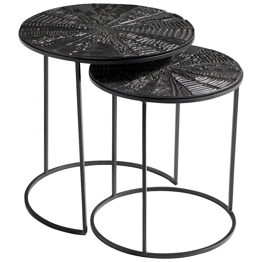 Cyan Design Quantum Nesting Tables, Bronze/Black - 10090